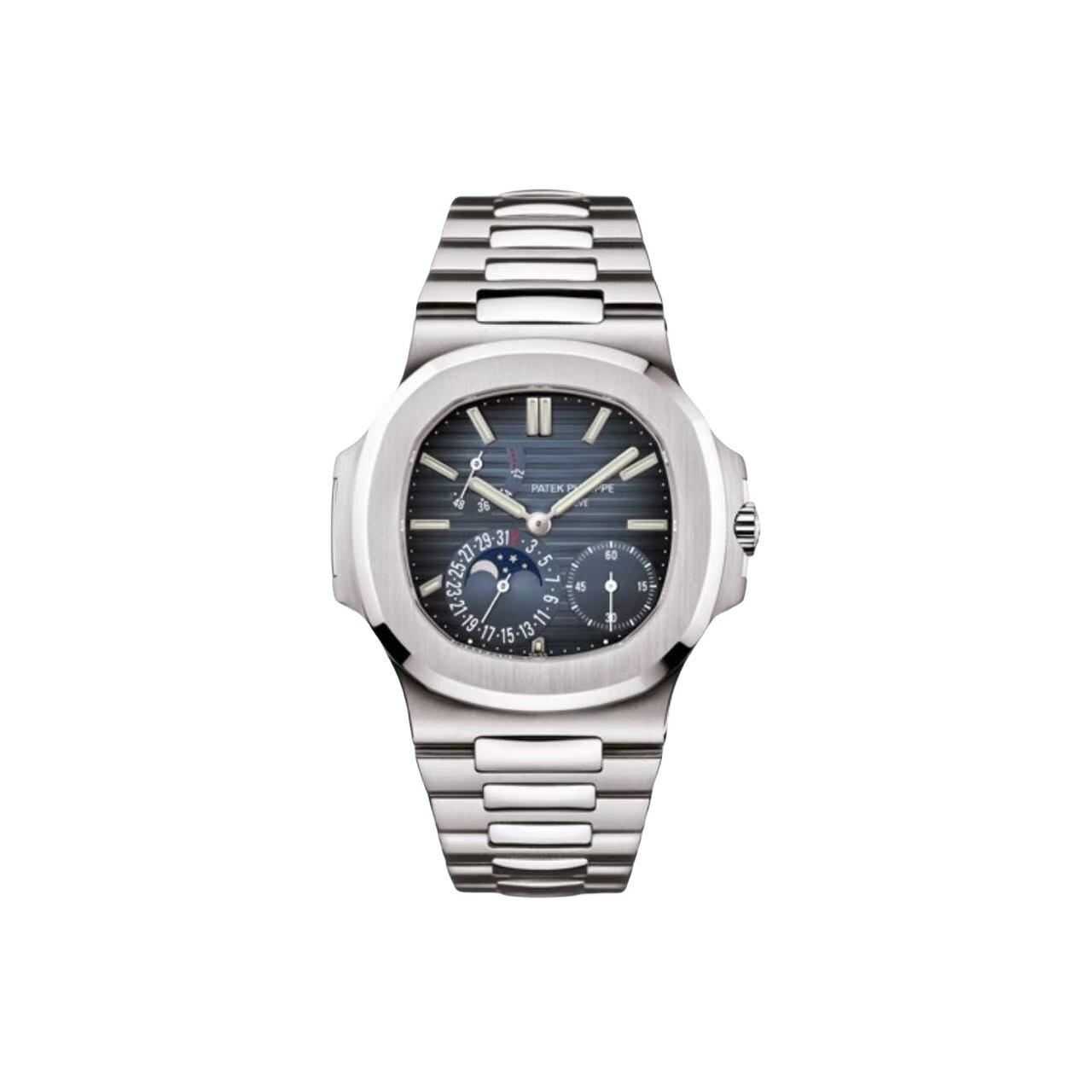  改裝定制 PPF廠 PATEK PHILIPPE 百達翡麗 運動優雅 NAUTILUS系列 鸚鵡螺 40mm 藍色錶盤