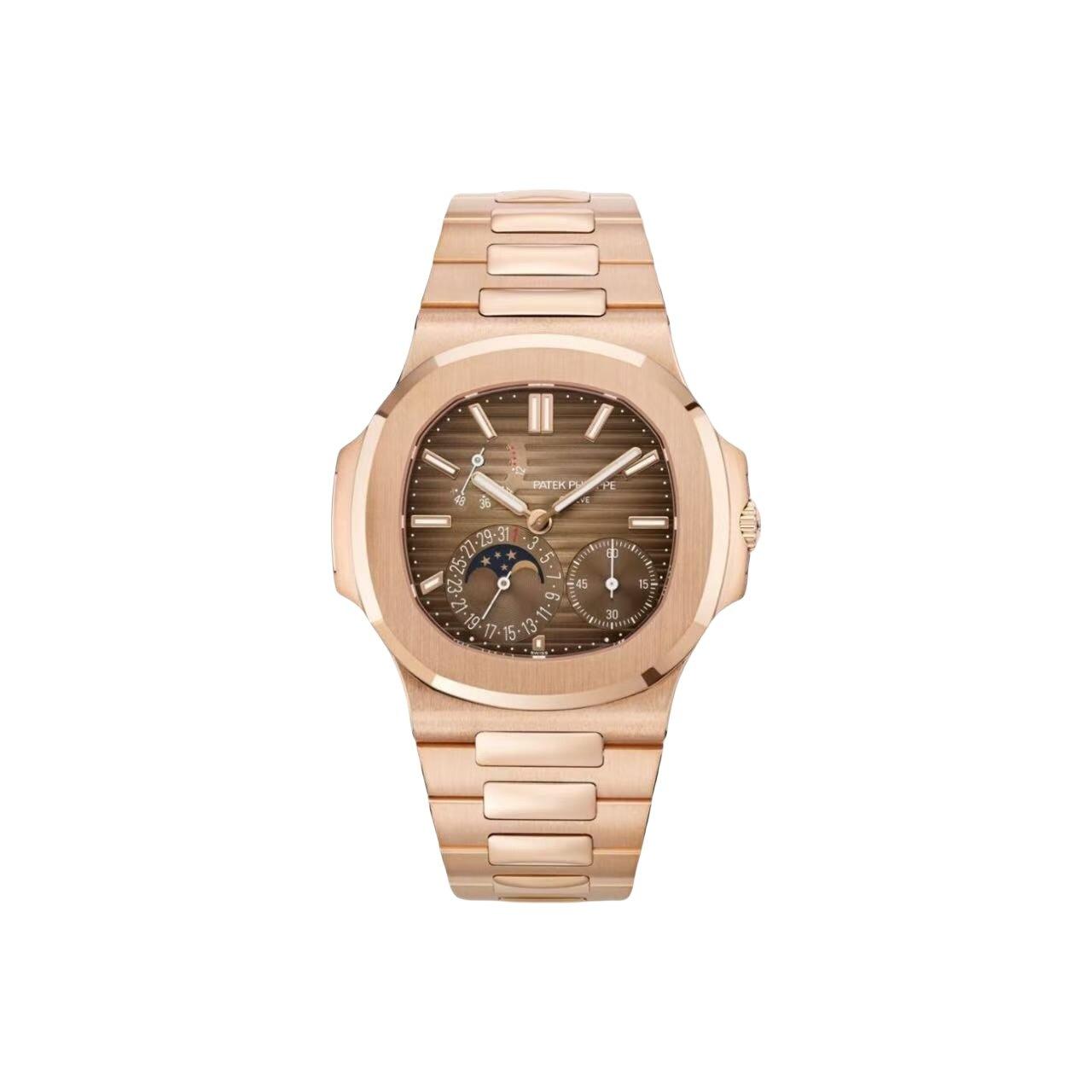 改裝定制 PPF廠 PATEK PHILIPPE 百達翡麗 運動優雅 NAUTILUS系列 鸚鵡螺 40mm 玫瑰金